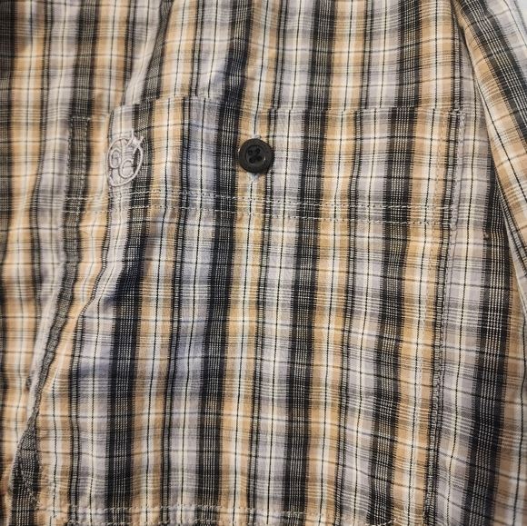 Black and Tan Mens Western Shirt - Picture 5 of 6